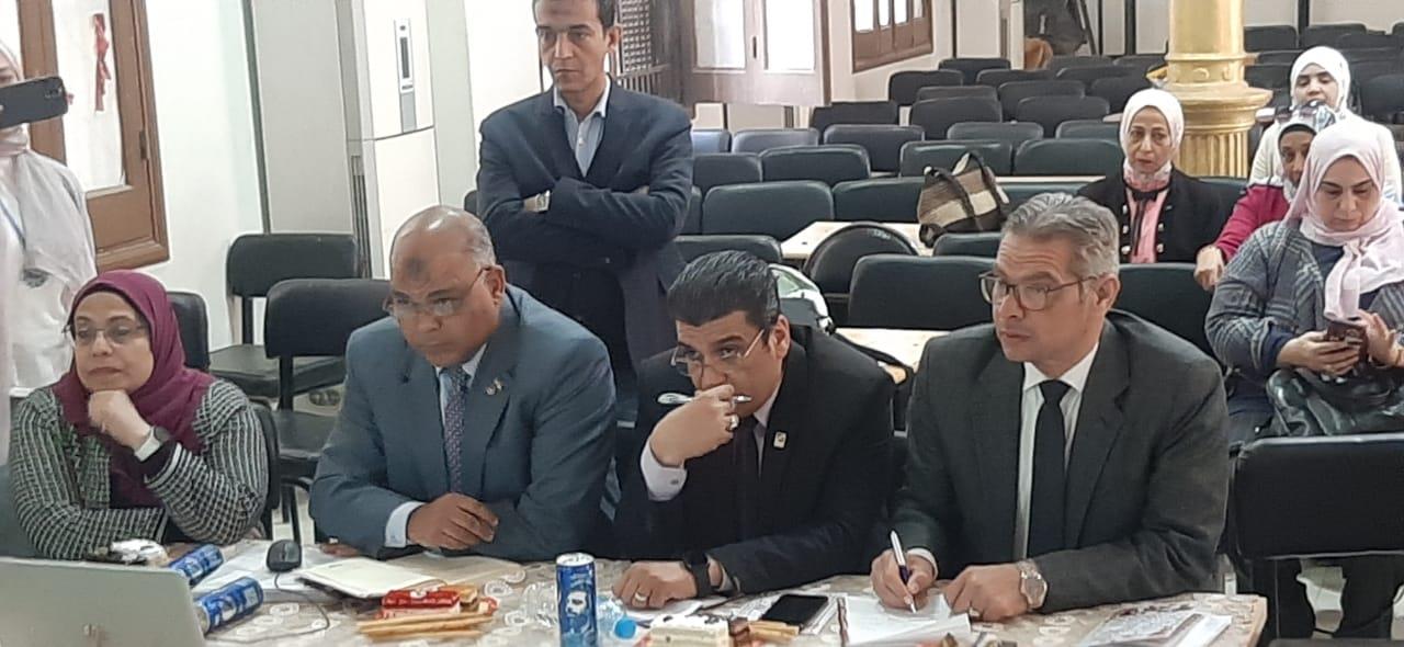 أشرف سلومة وكيل وزارة التربية والتعليم بالجيزة