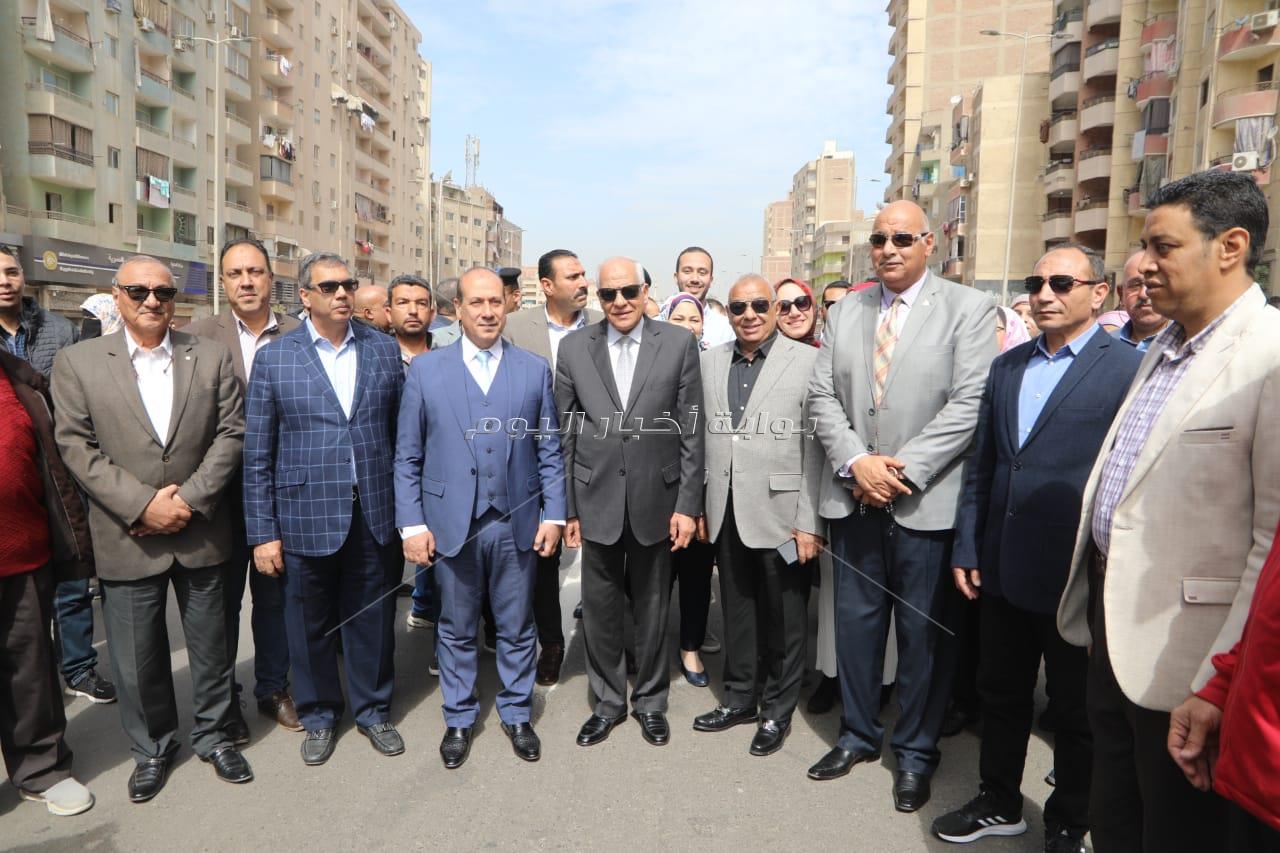 جولة محافظ الجيزة لمحور  الفريق كمال عامر