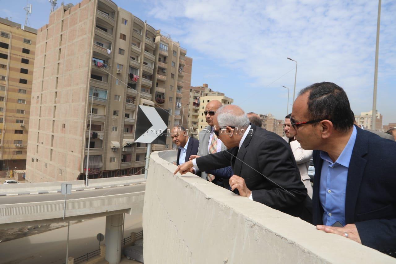 جولة محافظ الجيزة لمحور  الفريق كمال عامر