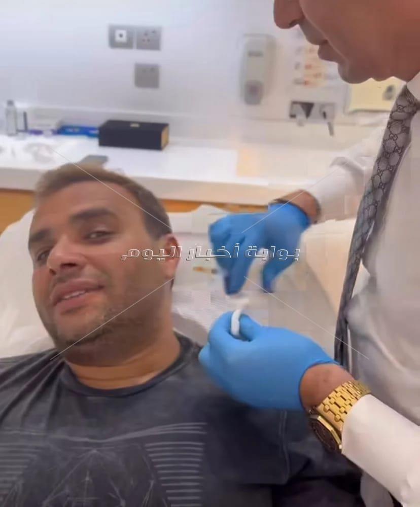 جراحة تجميلية لـ رامي صبري في الوجه
