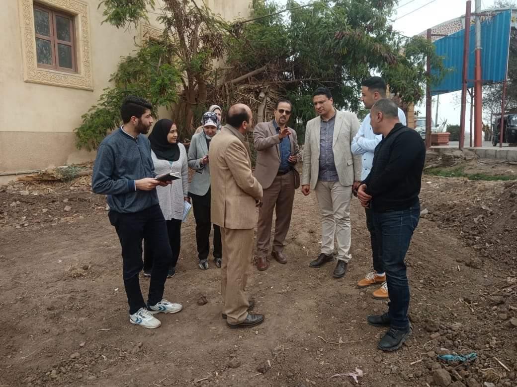 صحة المنوفية :معاينة موقع إنشاء مستشفى الشهداء المركزى الجديد..صور