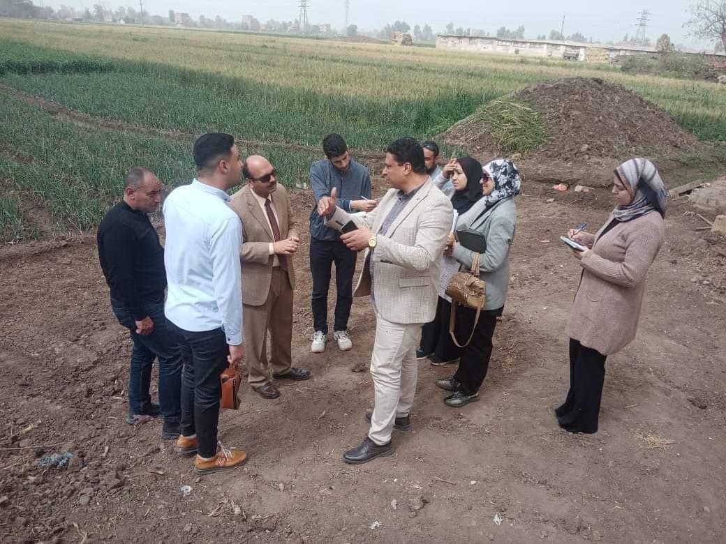 صحة المنوفية :معاينة موقع إنشاء مستشفى الشهداء المركزى الجديد..صور