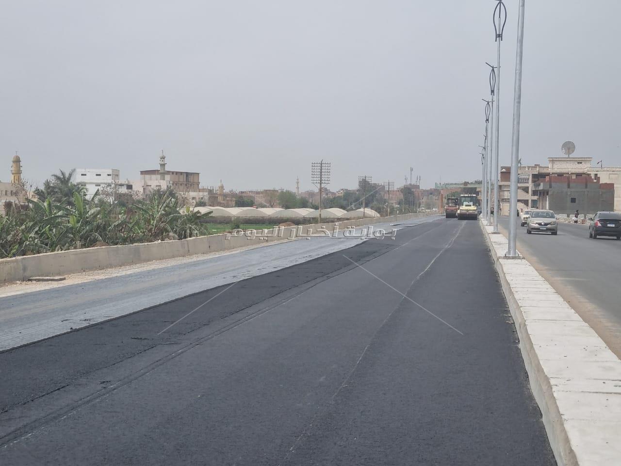 شبكة طرق مطورة في عيد الجيزة القومي