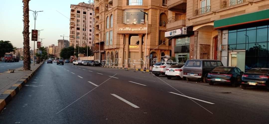 شبكة طرق مطورة في عيد الجيزة القومي