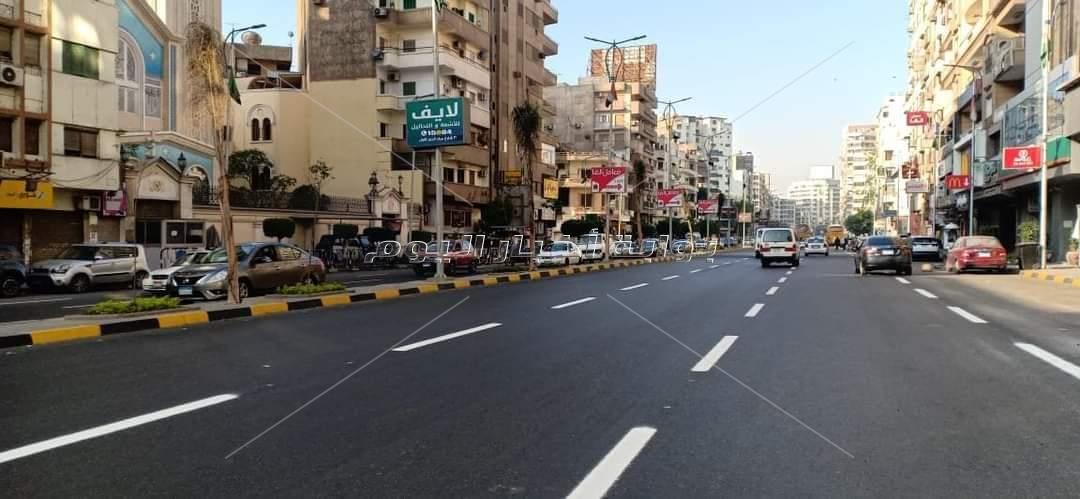 شبكة طرق مطورة في عيد الجيزة القومي