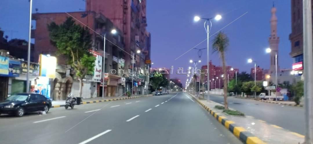 شبكة طرق مطورة في عيد الجيزة القومي