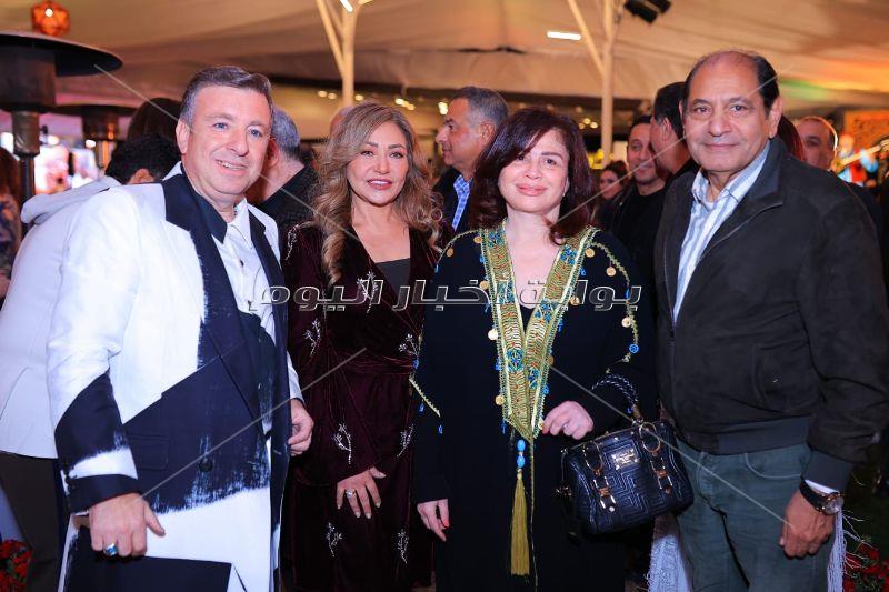 نجوم الفن والإعلام في أضخم سهرة رمضانية بالقاهرة الجديدة 
