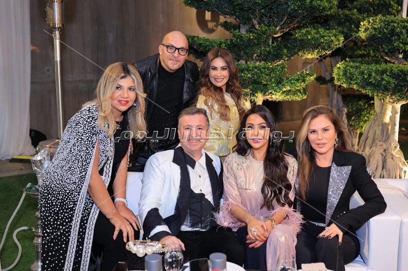 نجوم الفن والإعلام في أضخم سهرة رمضانية بالقاهرة الجديدة 