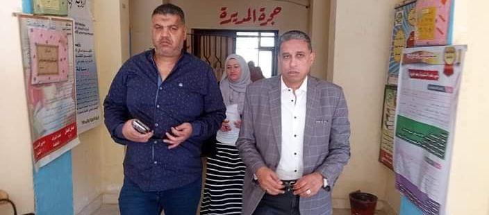 بالصور .. قيادات التعليم داخل المدارس لمتابعة حضور الطلاب في رمضان واداء اختبارات المهام الادائية