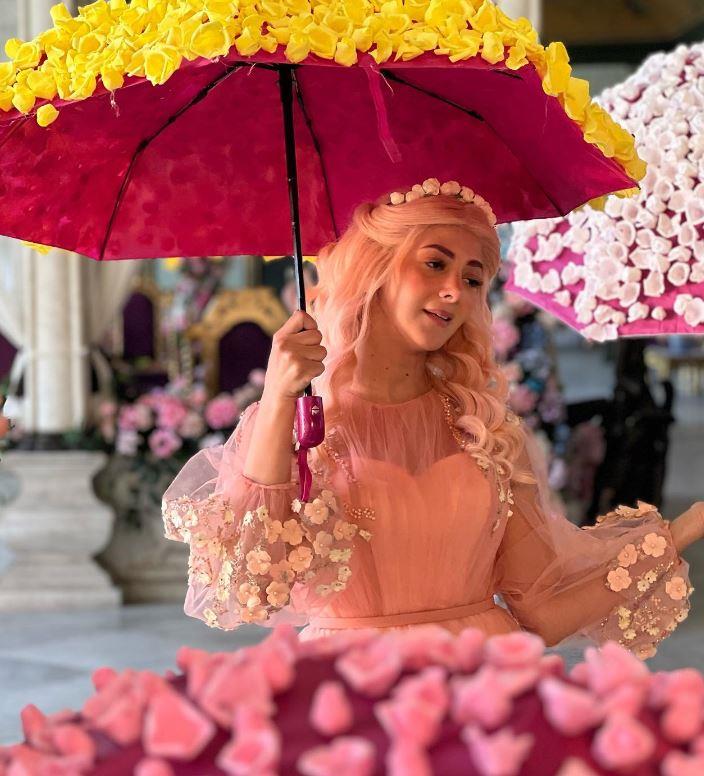 دنيا سمير غانم تشارك جمهورها كواليس " جت سليمة " صور