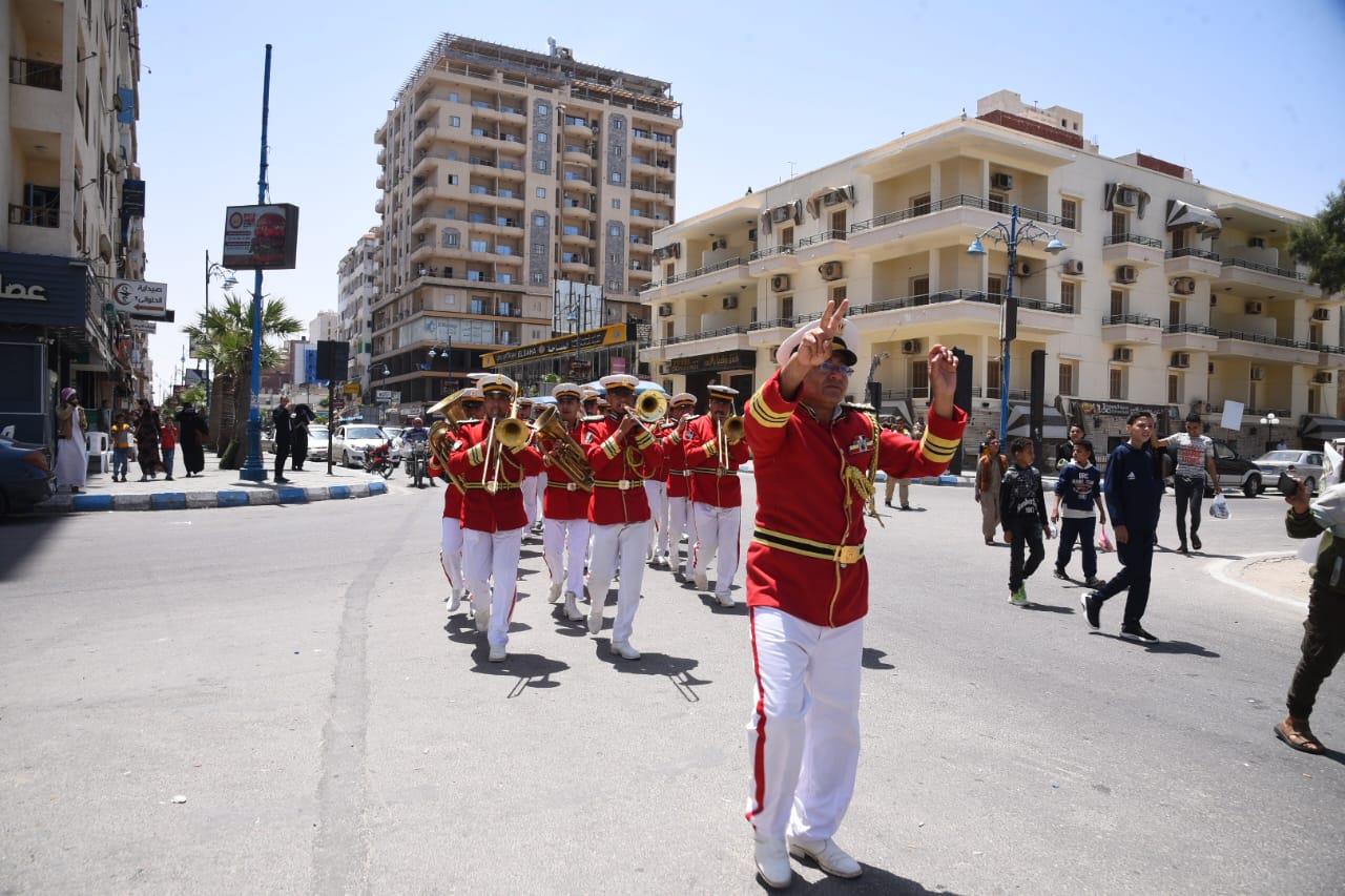 مطروح تحتفل بالذكري 41 لعيد تحرير سيناء 