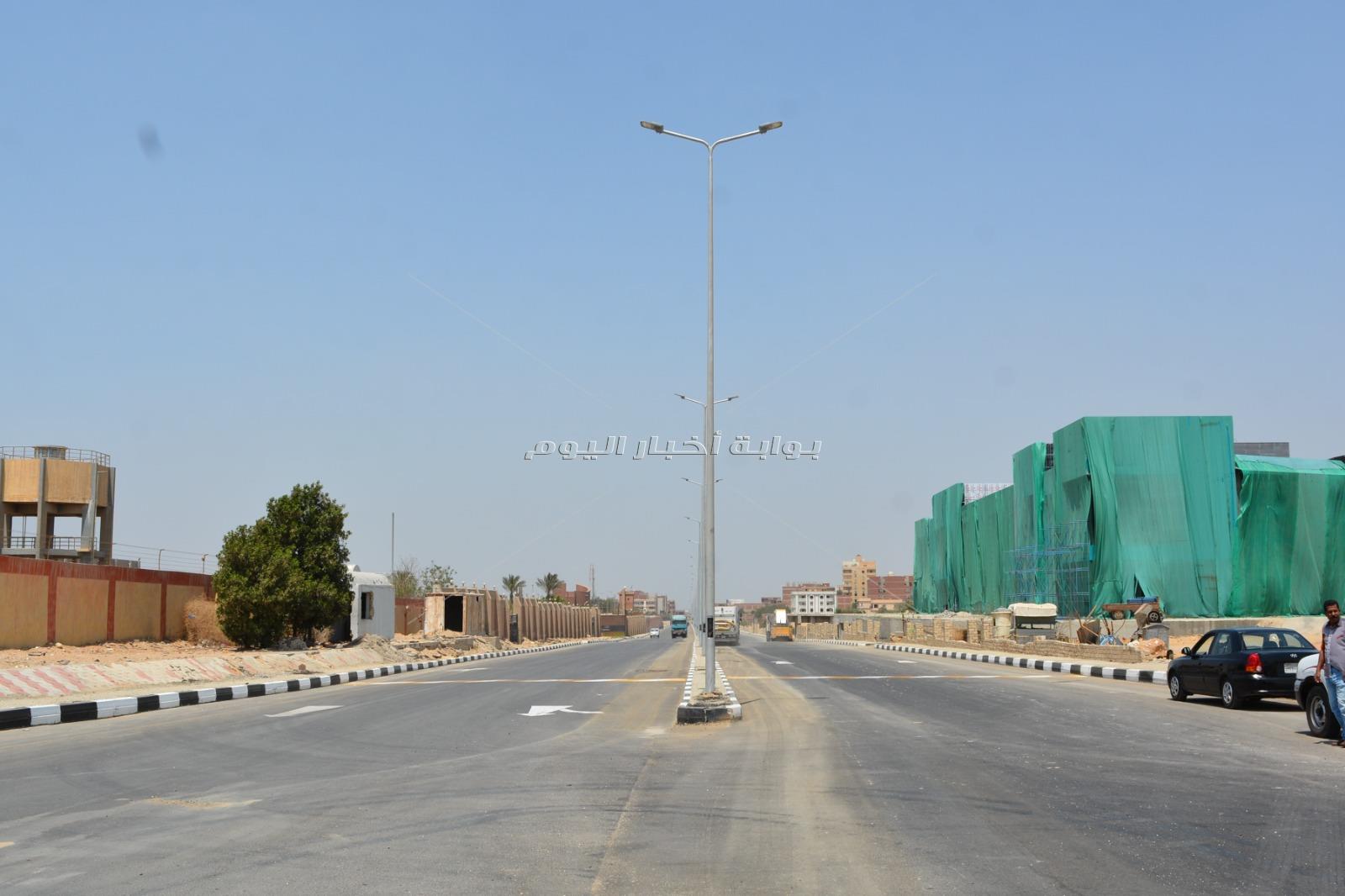 محافظ الجيزة يتفقد أعمال التطوير بعددًا من الطرق بمركز كرداسة والمنطقة الصناعية والاستثمارية
