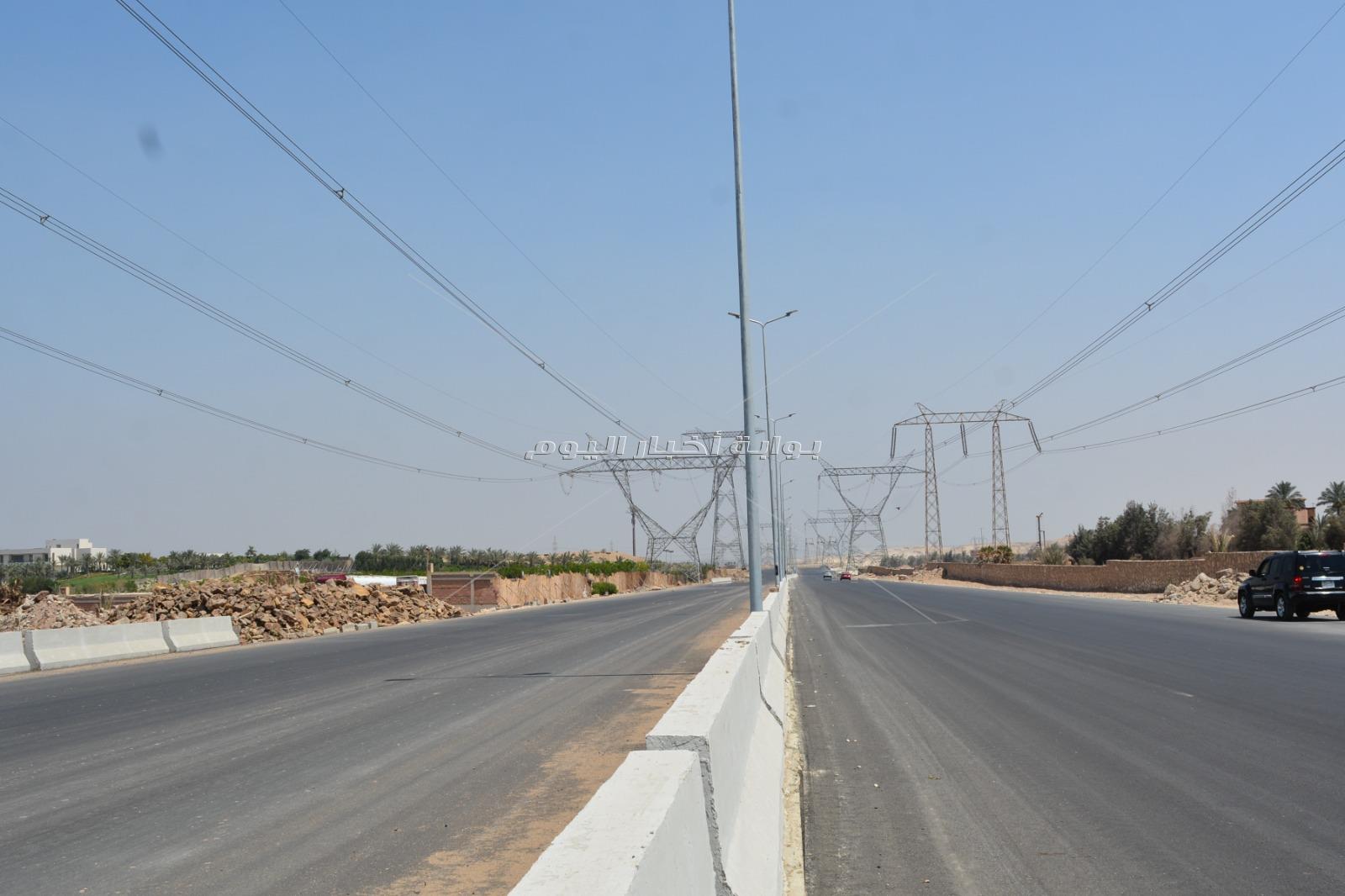 محافظ الجيزة يتفقد أعمال التطوير بعددًا من الطرق بمركز كرداسة والمنطقة الصناعية والاستثمارية