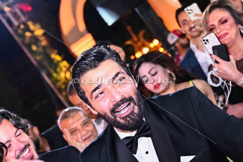 حماقي يشعل زفاف ابنة حميد الشاعري وسط النجوم