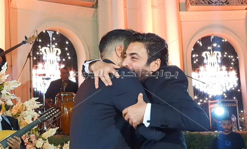 حماقي يشعل زفاف ابنة حميد الشاعري وسط النجوم