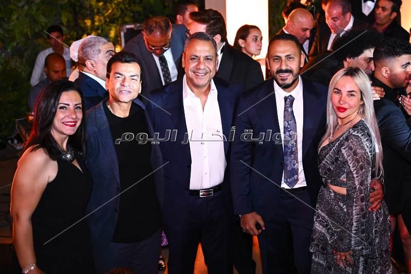 حماقي يشعل زفاف ابنة حميد الشاعري وسط النجوم