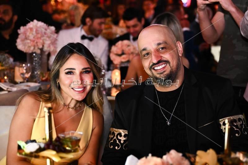 حماقي يشعل زفاف ابنة حميد الشاعري وسط النجوم
