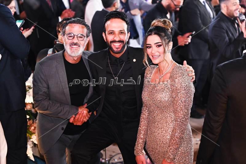 حماقي يشعل زفاف ابنة حميد الشاعري وسط النجوم
