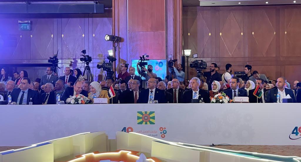انطلاق مؤتمر العمل العربي بالقاهرة بحضور وزراء عمل 