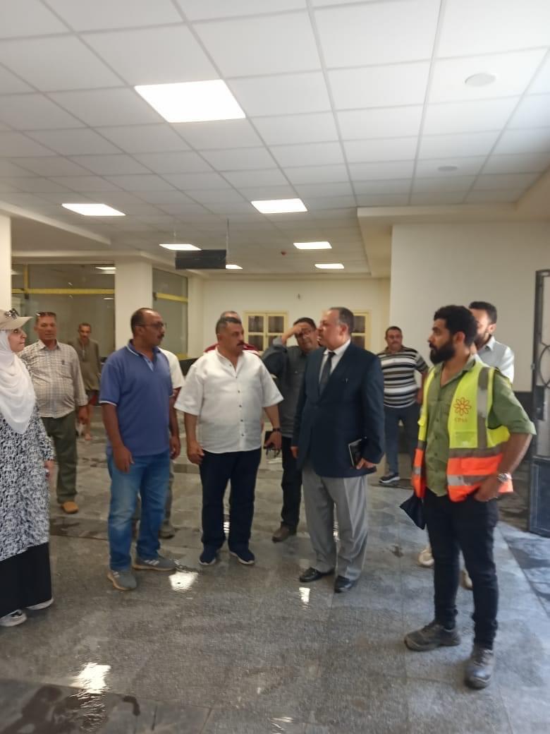 جانب من الجولة التفقدية للمشروعات 