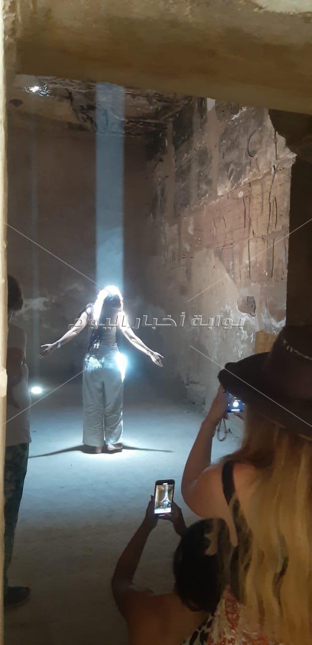 تعامد شمس الظهيرة على معابد الكرنك وعدد من معابد مصر القديمة في يوم الانقلاب الصيفي ‎