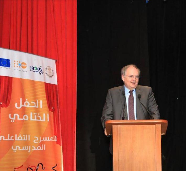 بالصور..وزير التعليم يشهد الحفل الختامي للمسرح التفاعلي المدرسي