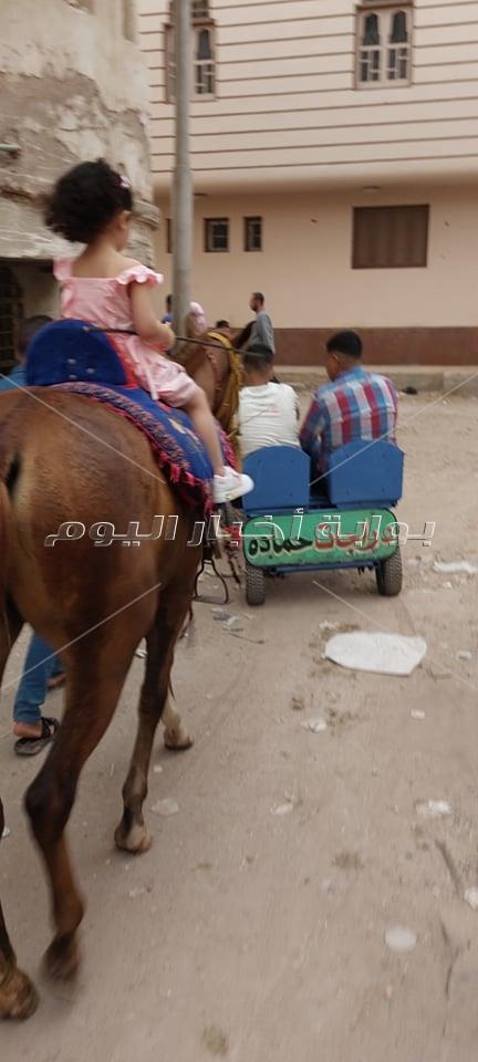 استمرار الاحتفالات بعيد الأضحى لليوم الثاني بدمياط
