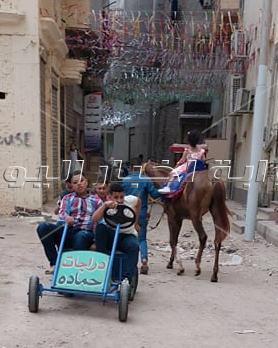 استمرار الاحتفالات بعيد الأضحى لليوم الثاني بدمياط