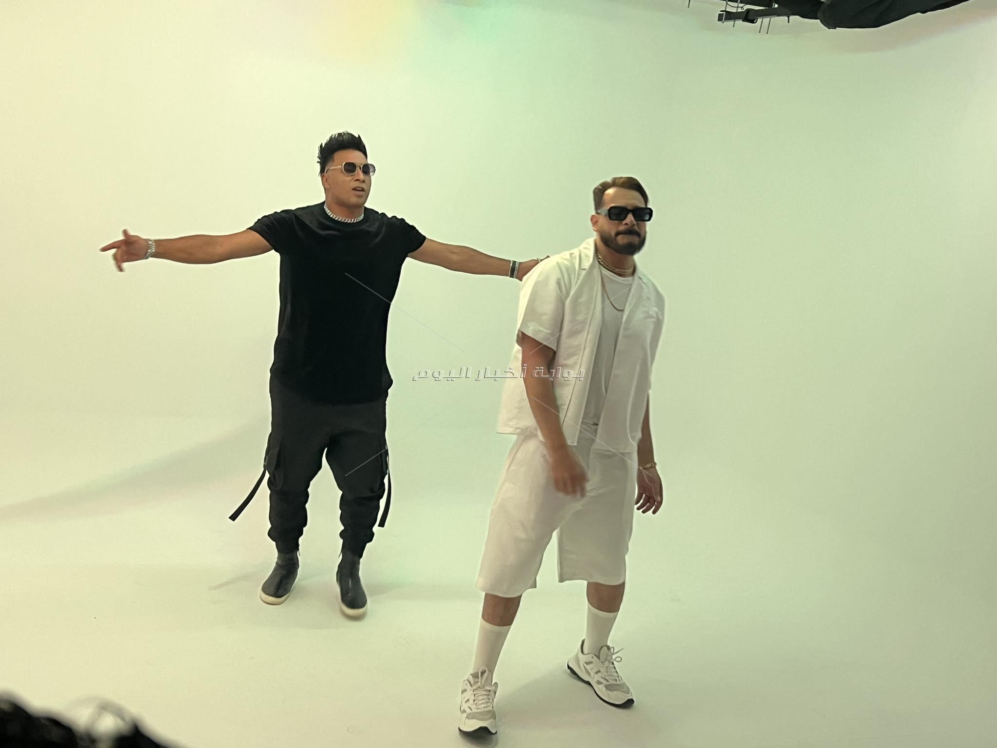 صوير كليب اورتيجا وسداوي "لما جينا"