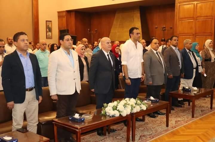 وكيل وزارة شباب الجيزة  يشهد مراسم قرعة دوري مراكز شباب المحافظة في  نسخته العاشرة