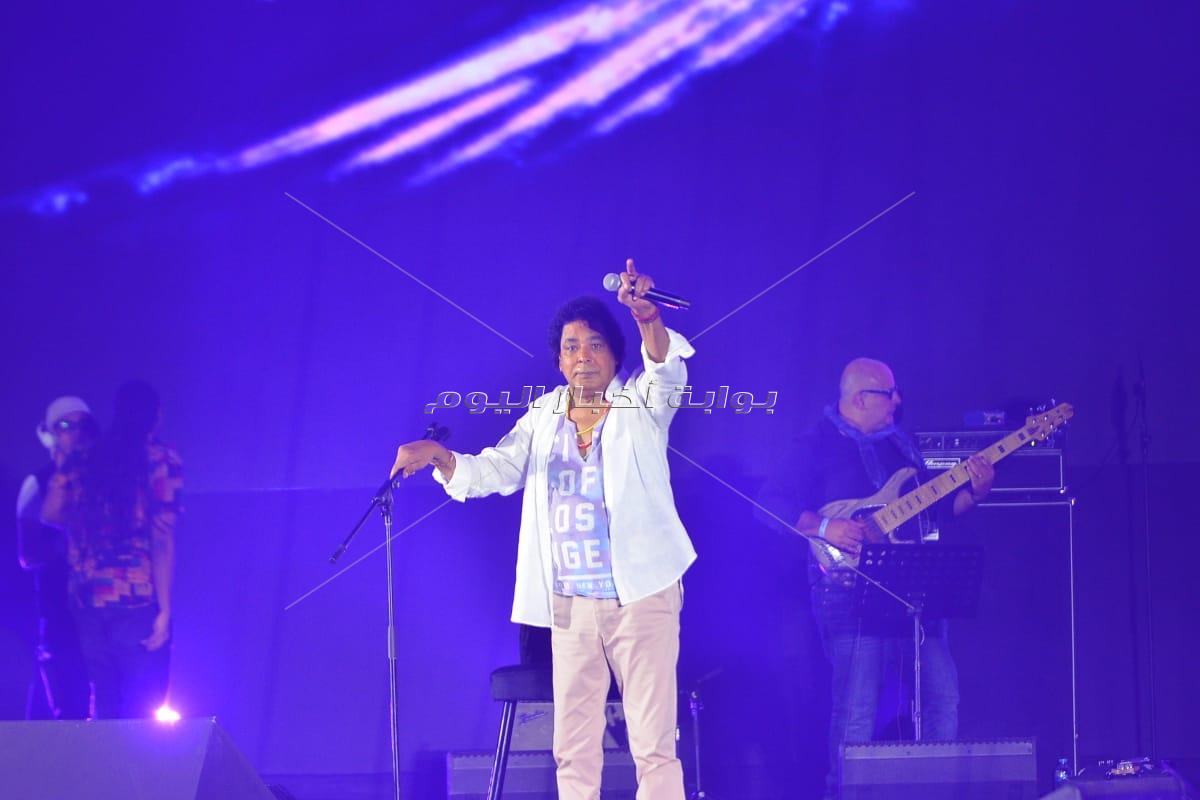 حفل محمد منير وحميد الشاعري بمهرجان العلمين
