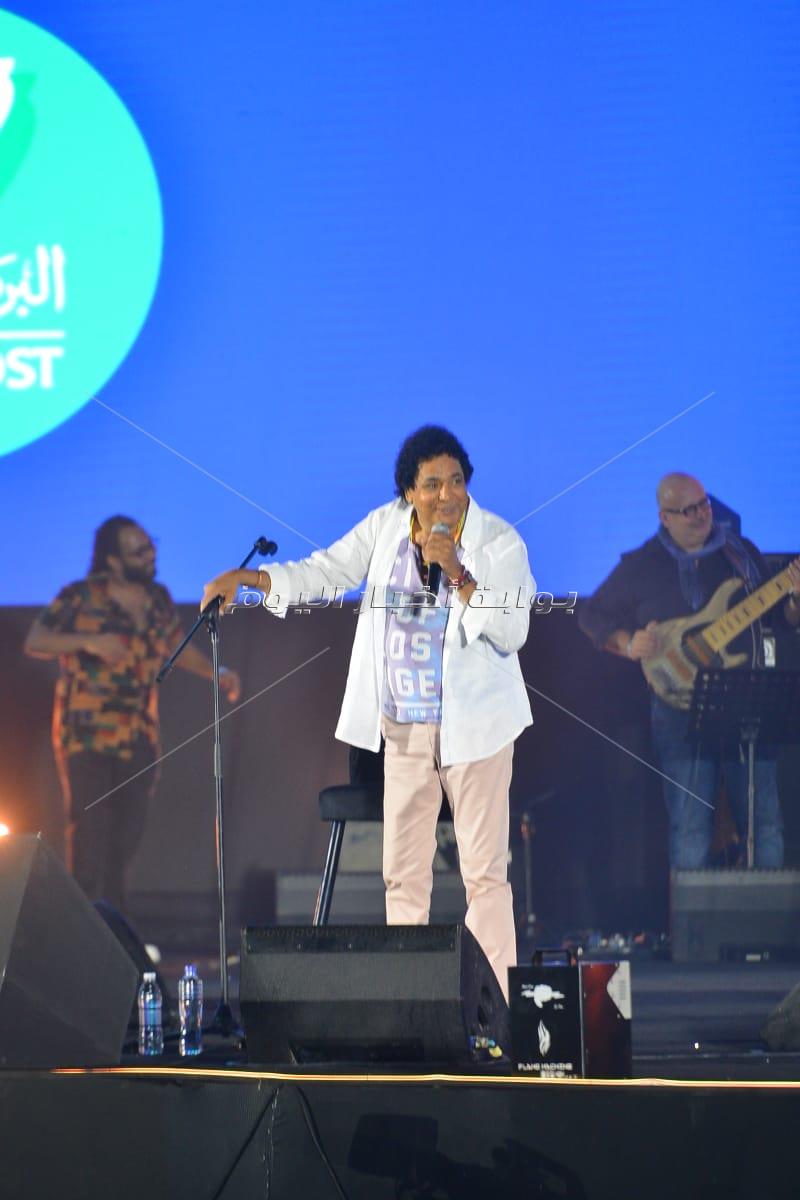 حفل محمد منير وحميد الشاعري بمهرجان العلمين