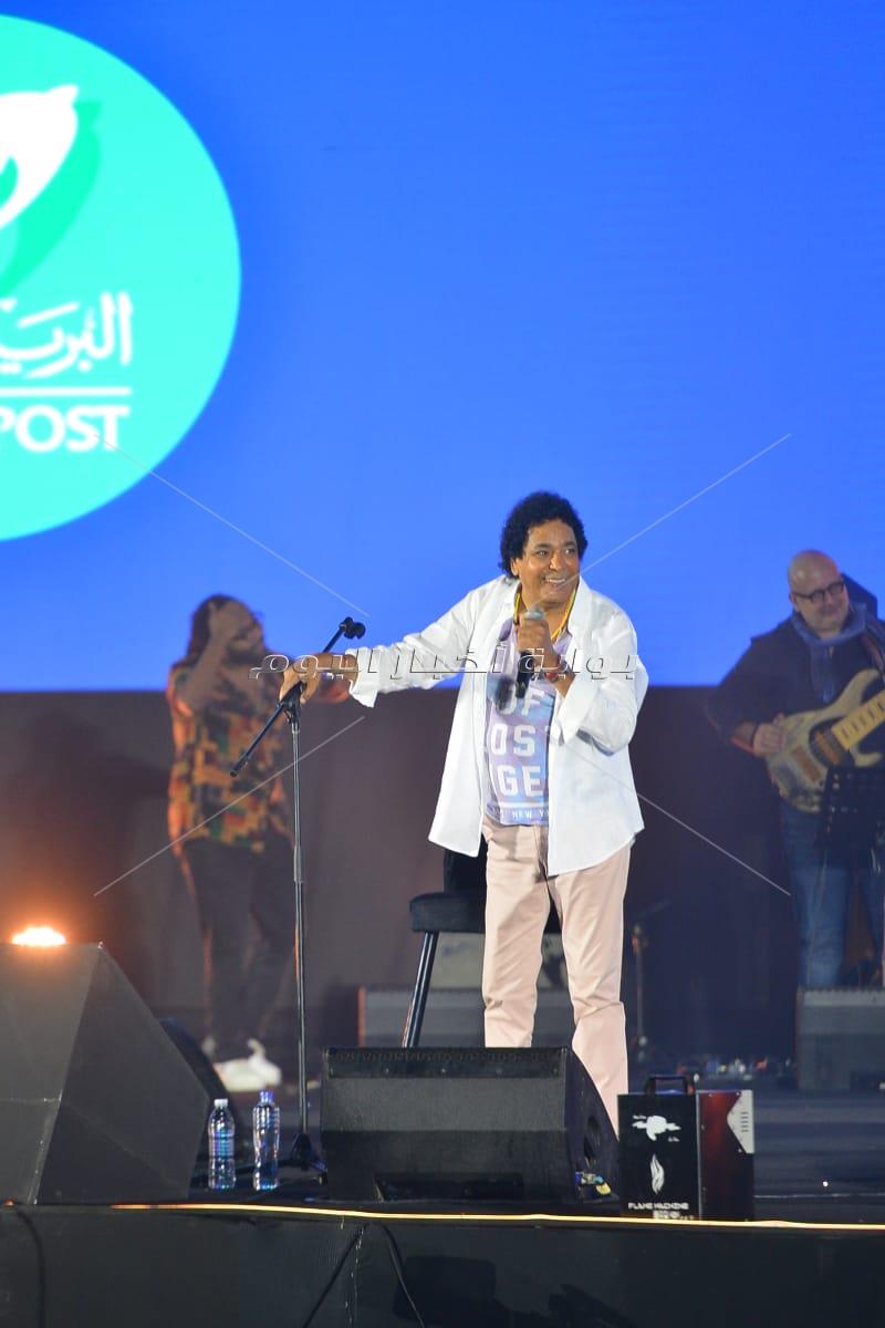 حفل محمد منير وحميد الشاعري بمهرجان العلمين