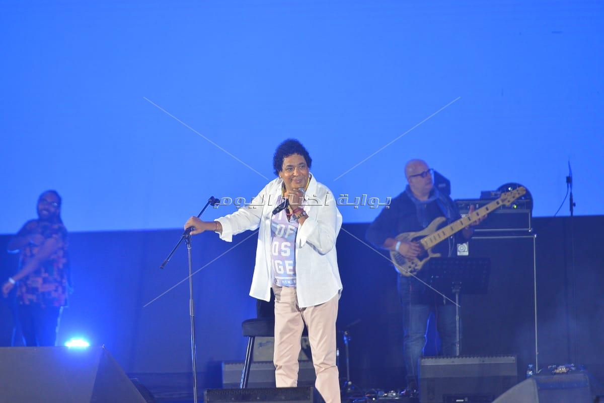 حفل محمد منير وحميد الشاعري بمهرجان العلمين