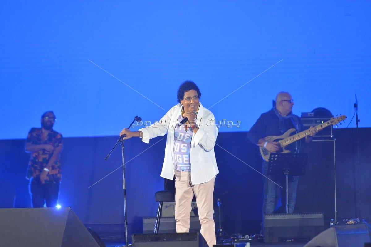 حفل محمد منير وحميد الشاعري بمهرجان العلمين
