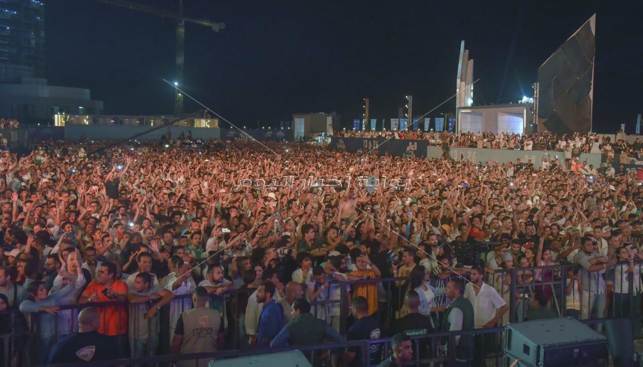 حفل محمد منير وحميد الشاعري بمهرجان العلمين