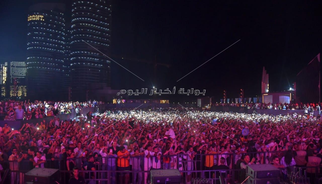 حفل محمد منير وحميد الشاعري بمهرجان العلمين