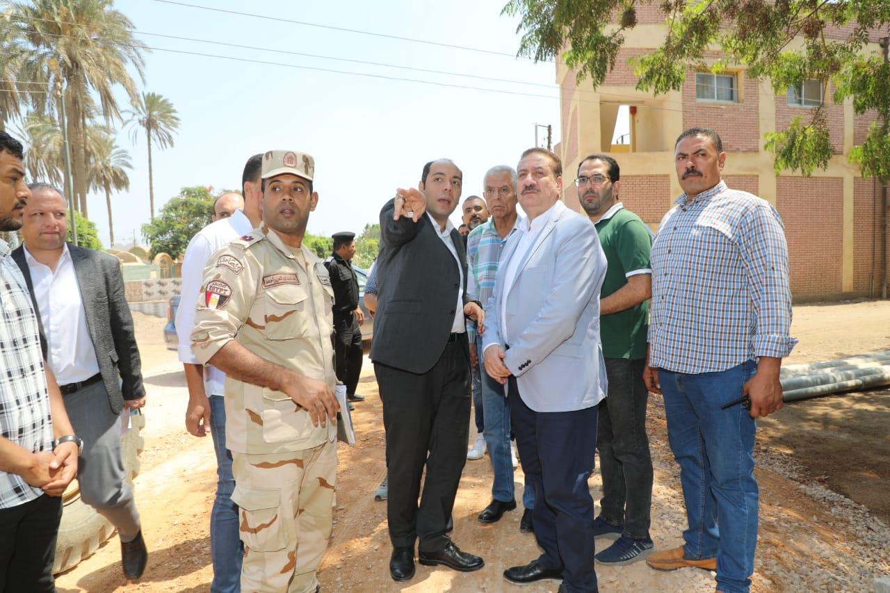 جولات ميدانية لمحافظ المنوفية
