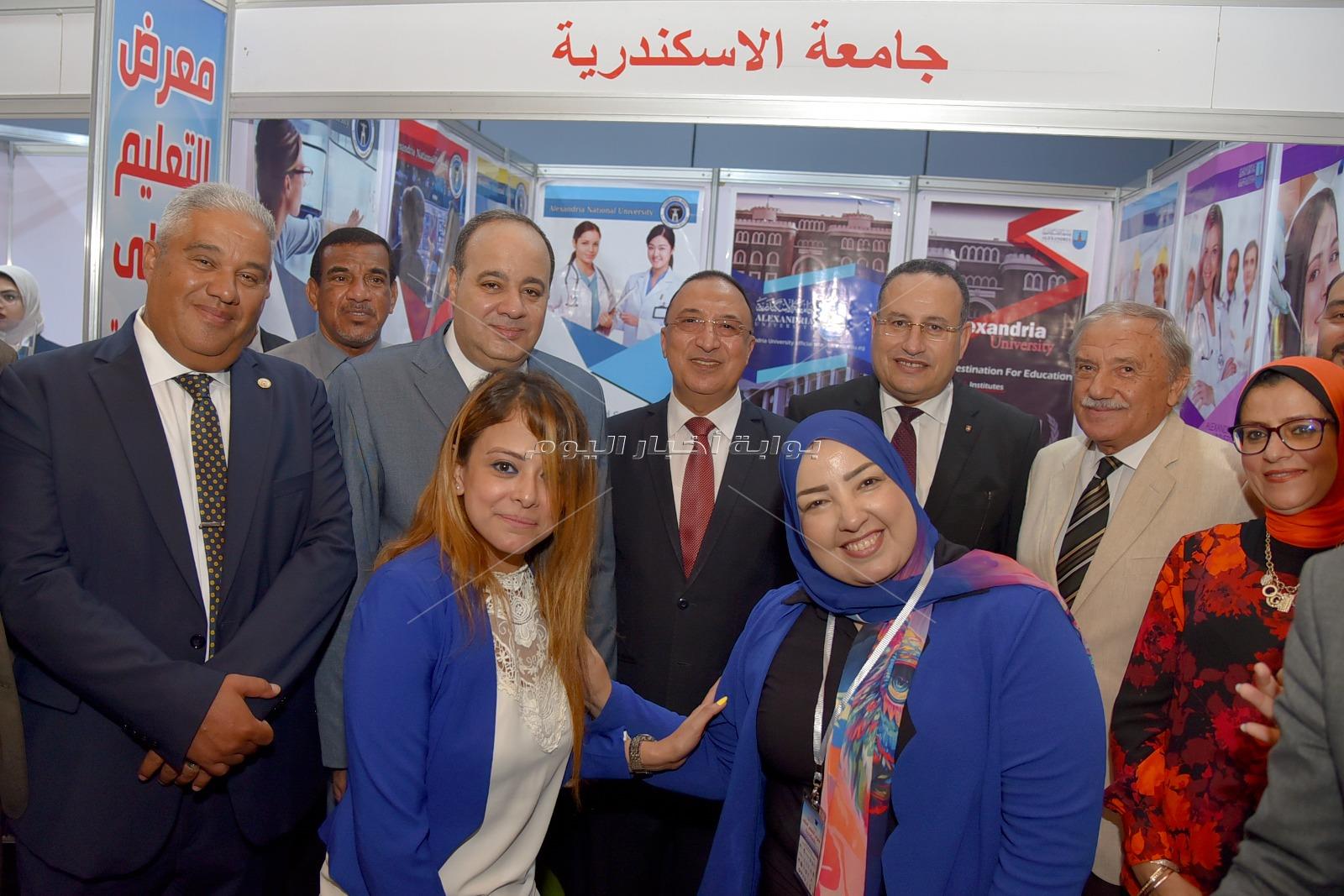 محافظ الإسكندرية يفتتح المعرض التعليمي لمؤسسة أخبار اليوم بالإسكندرية