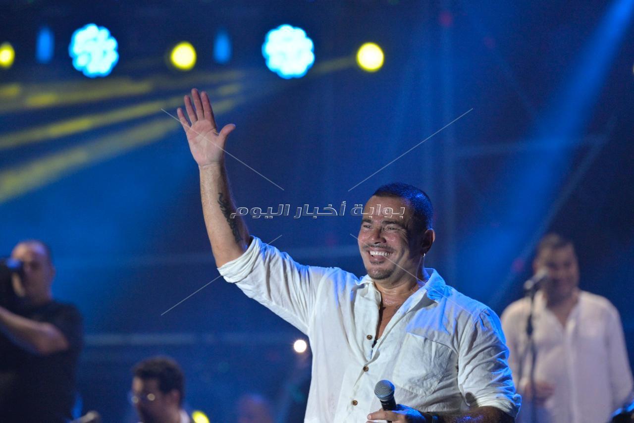 عمرو دياب يغلق شوارع بيروت في أضخم حفلات صيف لبنان .. حضور جماهيري غير مسبوق