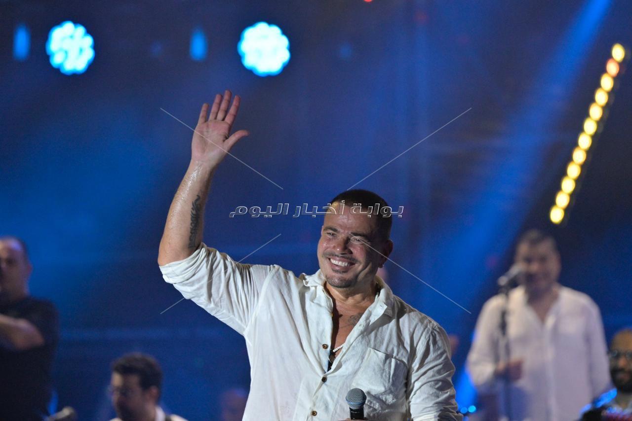 عمرو دياب يغلق شوارع بيروت في أضخم حفلات صيف لبنان .. حضور جماهيري غير مسبوق