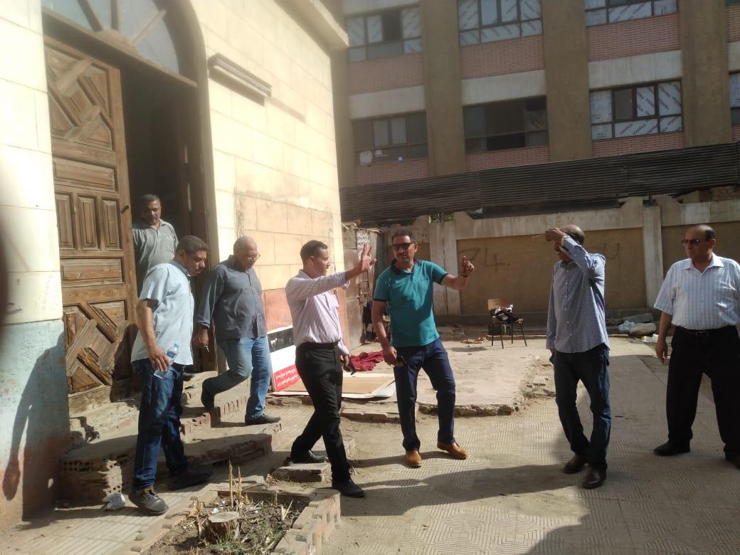 الاستعدادات لاستقبال العام الدراسي الجديد بمدارس تعليم الجيزة