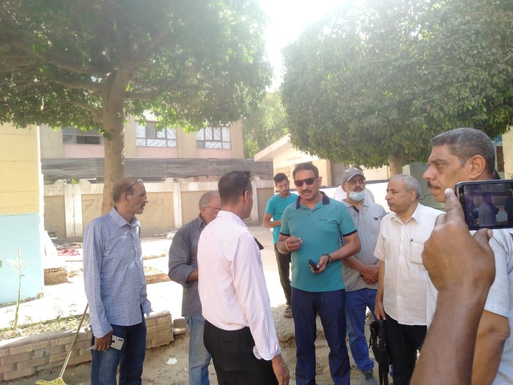 الاستعدادات لاستقبال العام الدراسي الجديد بمدارس تعليم الجيزة