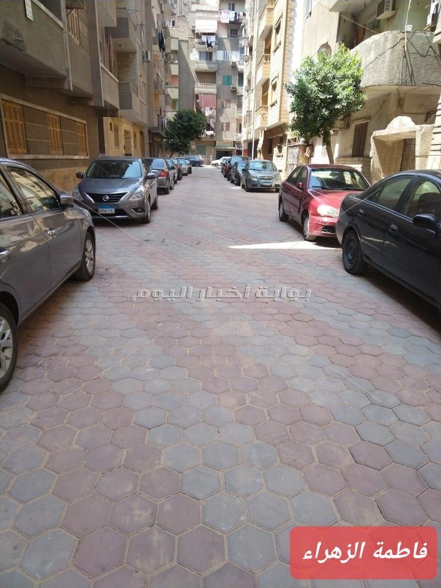جانب من اعمال التطوير بمحافظة الجيزة 
