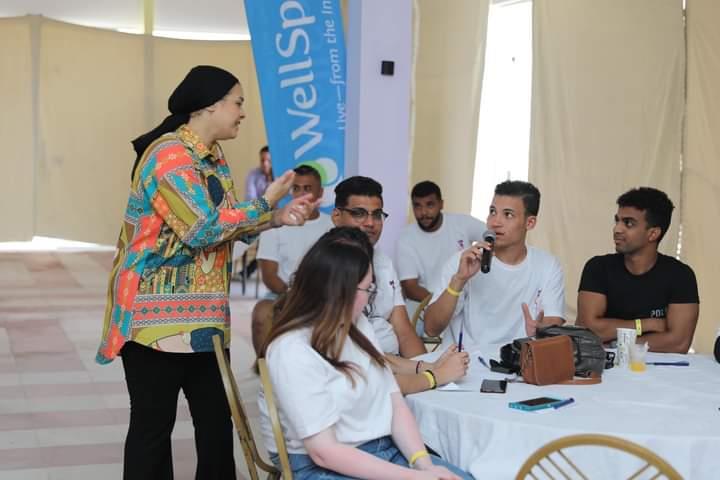 طلاب جامعة الأقصر يشاركون في معسكر تدريبي
