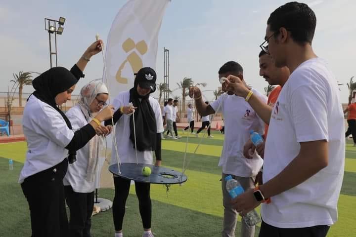 طلاب جامعة الأقصر يشاركون في معسكر تدريبي