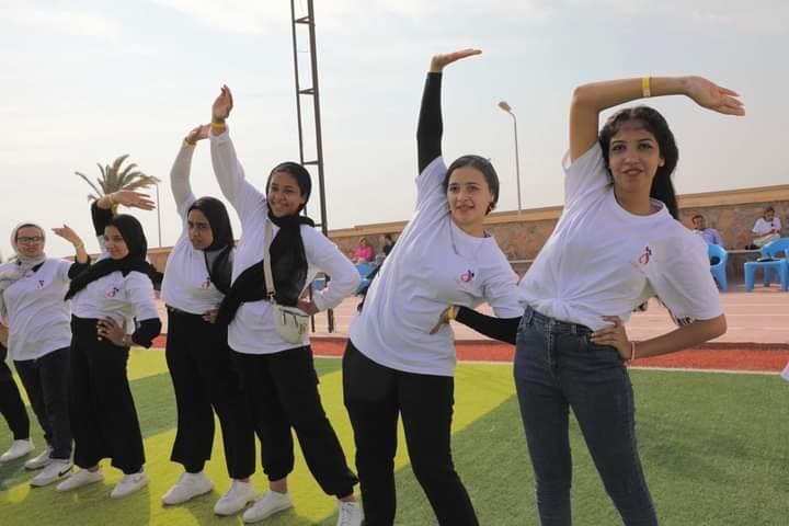 طلاب جامعة الأقصر يشاركون في معسكر تدريبي