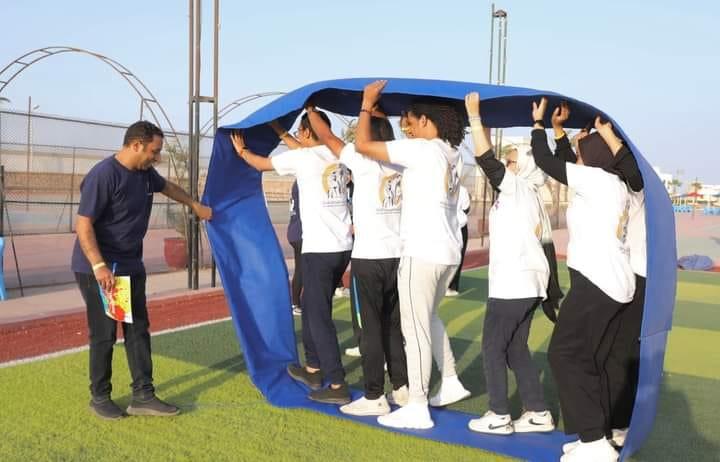 طلاب جامعة الأقصر يشاركون في معسكر تدريبي