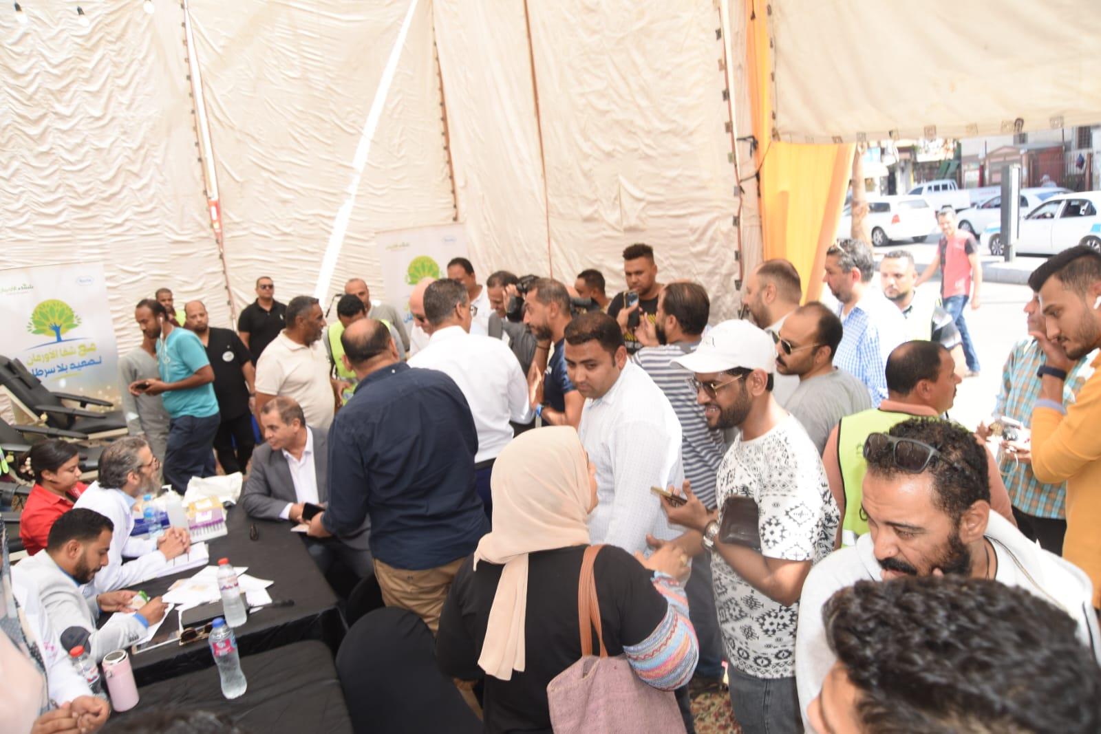 حملات التبرع بالدم لشعب فلسطين بالأقصر