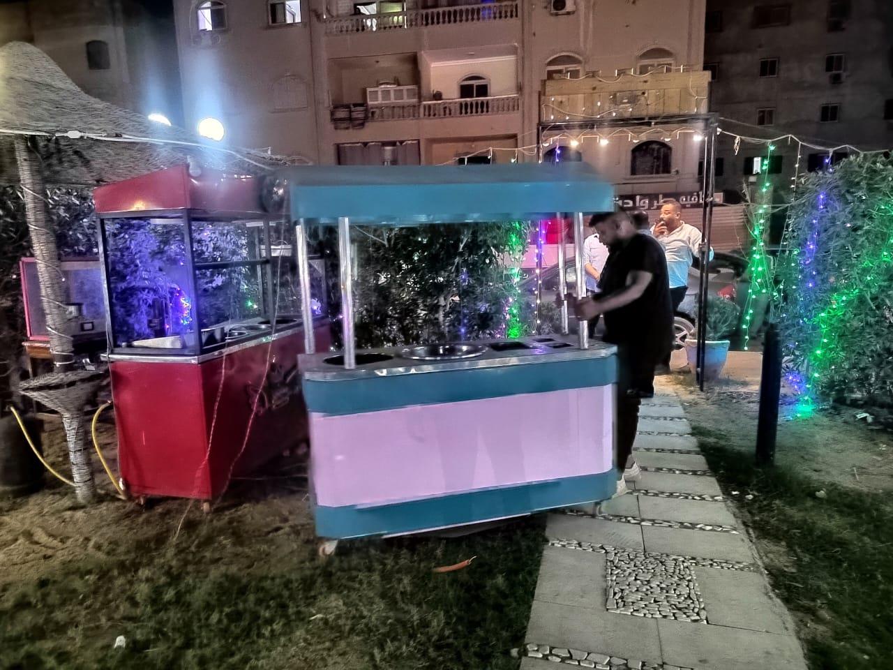 جانب من حملات ازالة الاشغالات